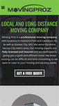 Mobile Screenshot of movingproz.com